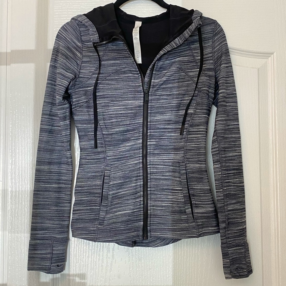 Lululemon Grey Scuba Jacket